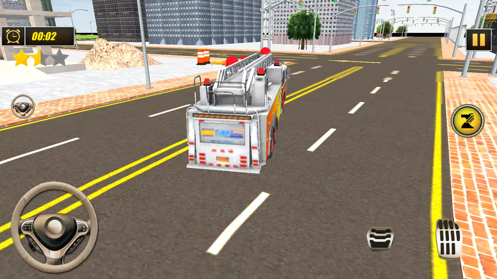 Fire Truck Simulator Rescue Zrzut ekranu 2