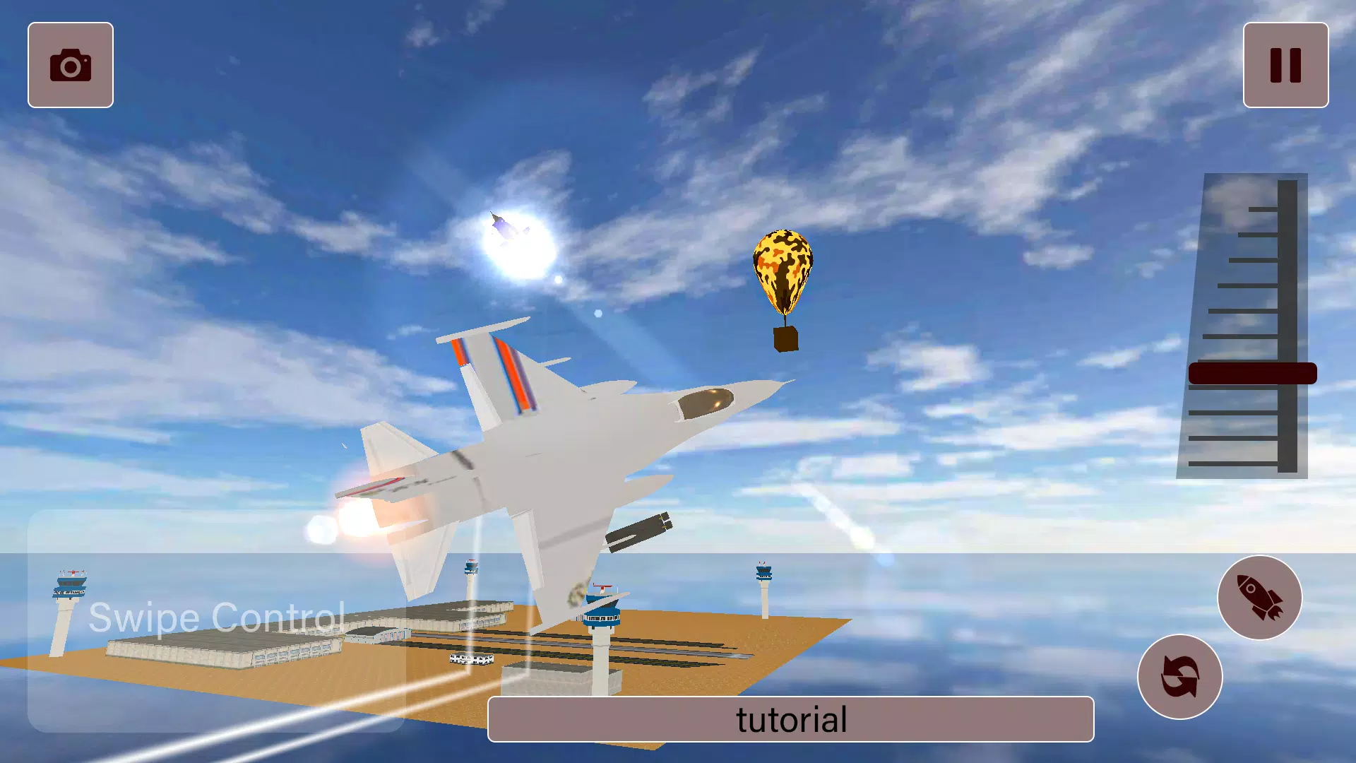 Modern Air Fighter Jet 3D Ekran Görüntüsü 0