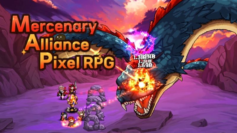 Mercenary Alliance: Pixel RPG Zrzut ekranu 0