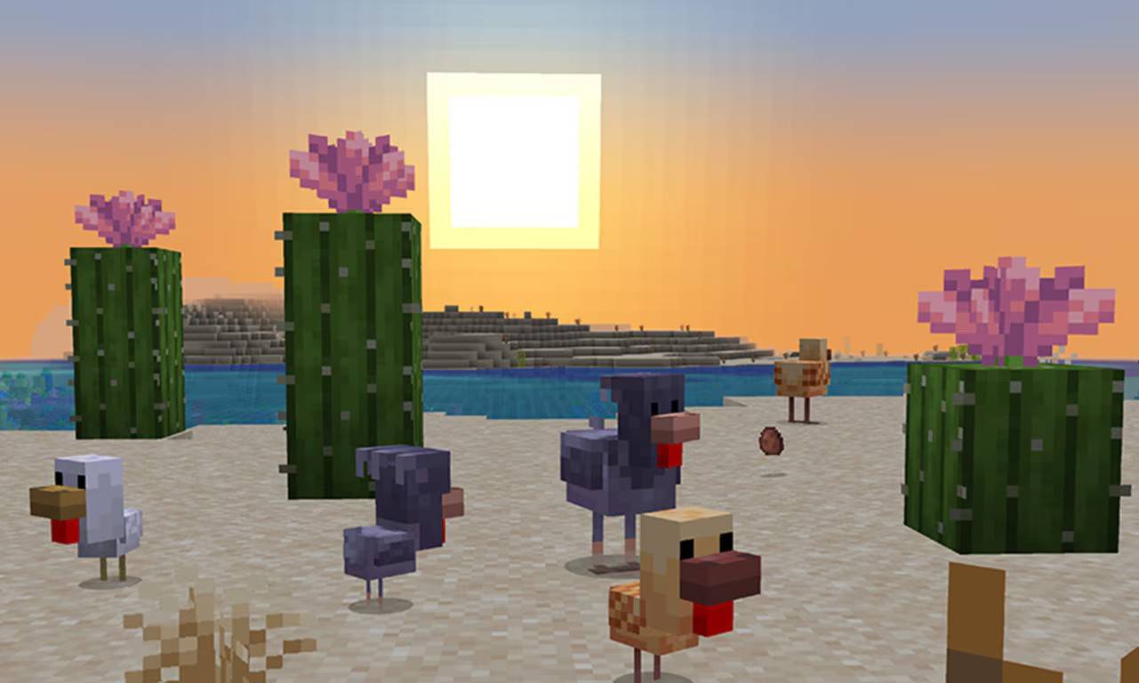 Minecraft 25W06A: Hướng dẫn Blooming Cactus