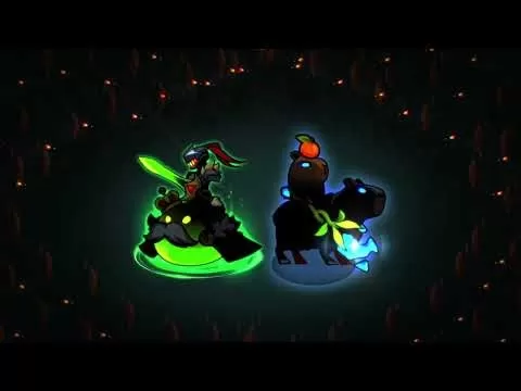 Shadow Knight confronting monstrous horde