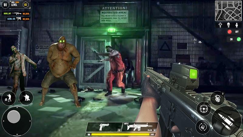 Dead Zombie Survival Shooter Ảnh chụp màn hình 3