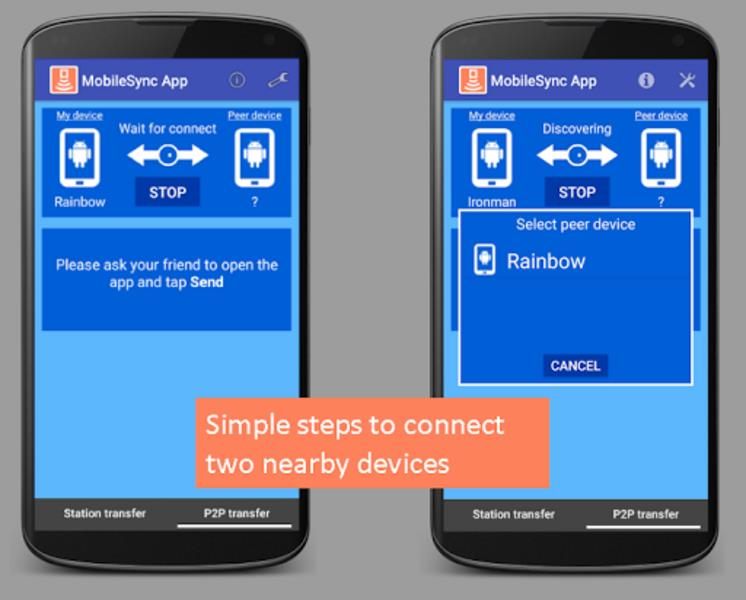 Schermata MobileSync App - Remote Access 0