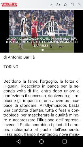 Corriere dello Sport HD 스크린샷 0