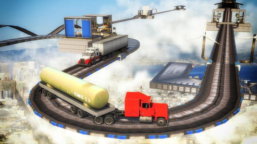 Impossible 18 Wheeler Truck Dr 스크린샷 0