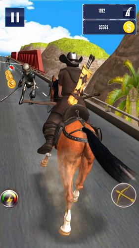 Cowboy Horse Run Captura de tela 3