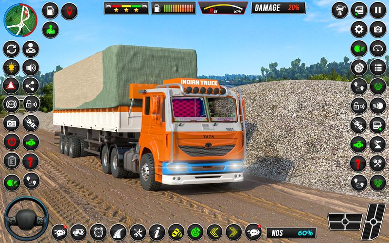 Indian Truck Game 3d Truck sim Capture d'écran 1