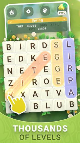 Word Search Nature Zrzut ekranu 0