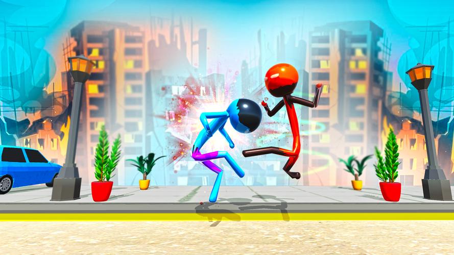 Stickman Ninja Fight: Ropehero应用截图第2张