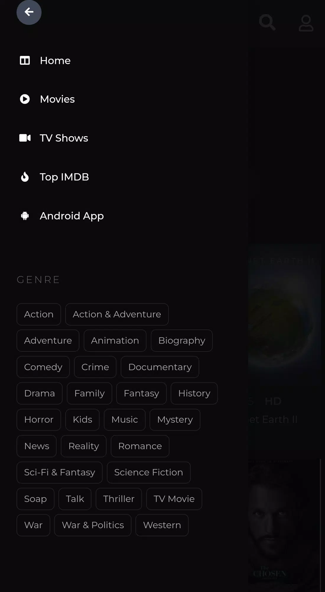 SFlix for Movies and Series スクリーンショット 1