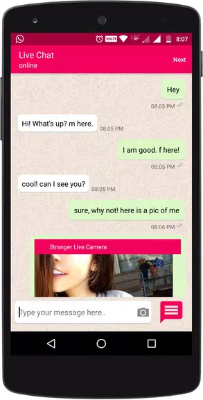 Anonymous chat - Anon Chat স্ক্রিনশট 2