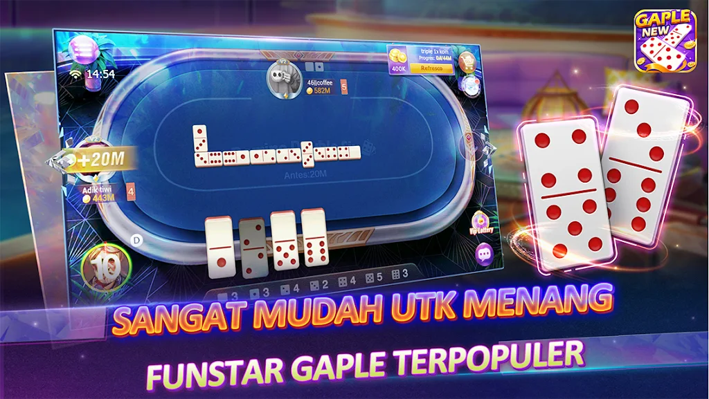 FunStar Domino Gaple Zrzut ekranu 1