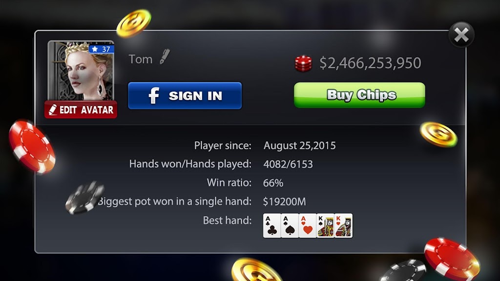 Spark Poker - Live Texas Holdem Casino スクリーンショット 2