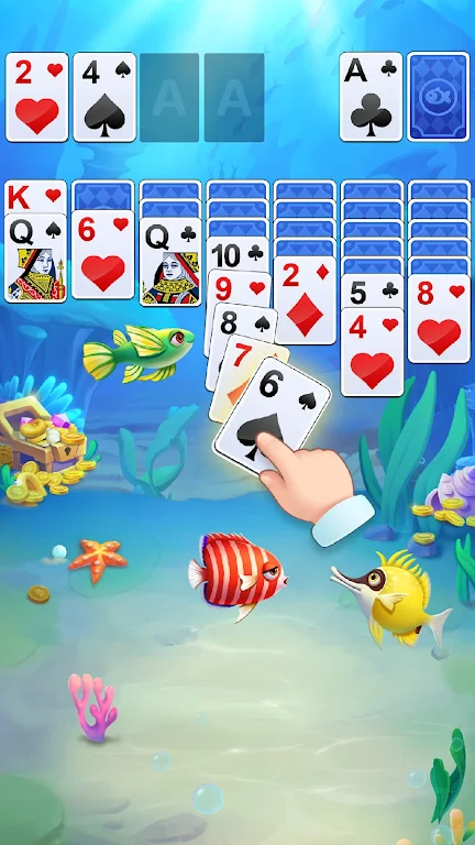 Solitaire Fish: Card Games 螢幕截圖 1