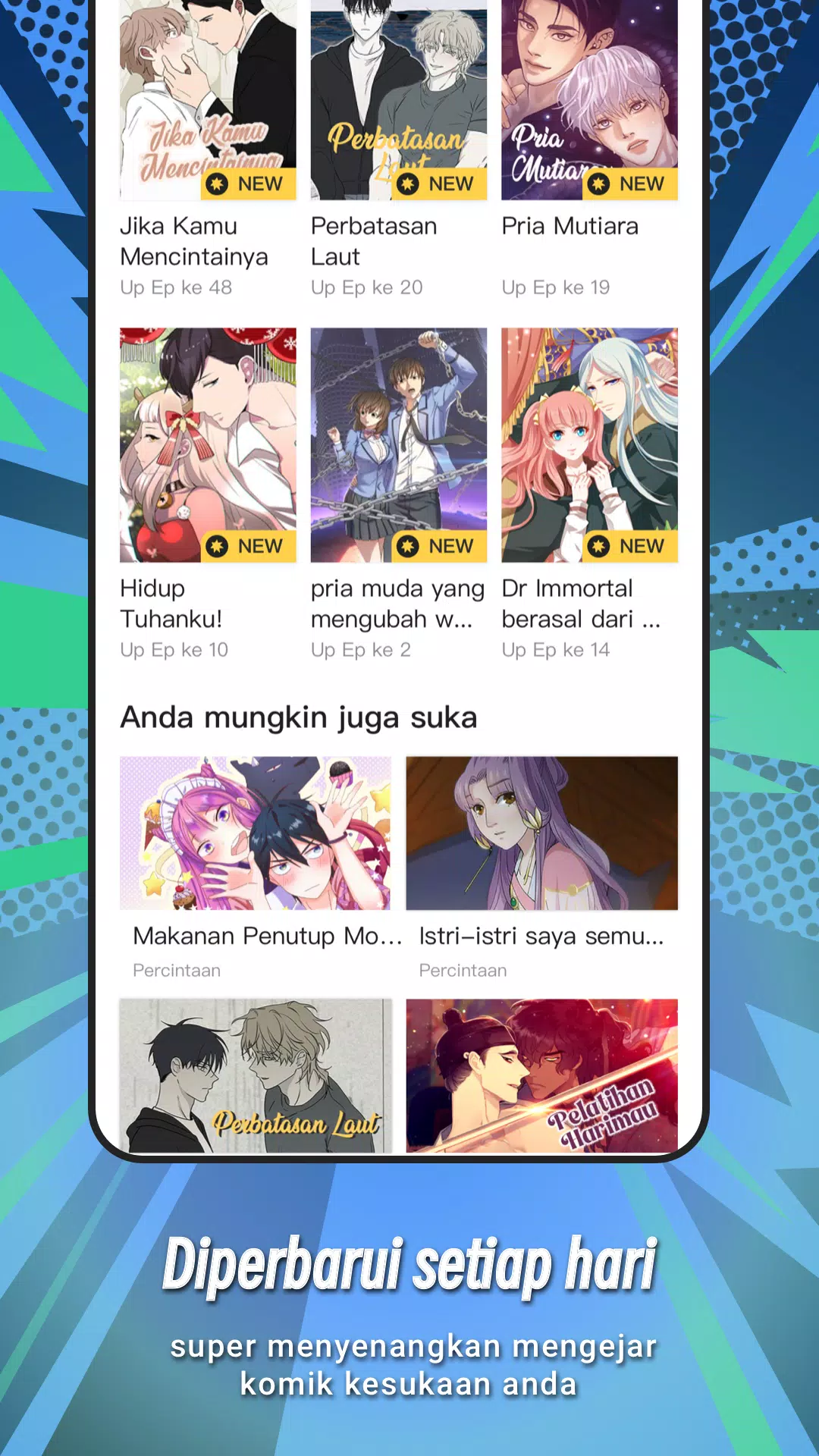 Permen Comic for Indonesia Schermafbeelding 1