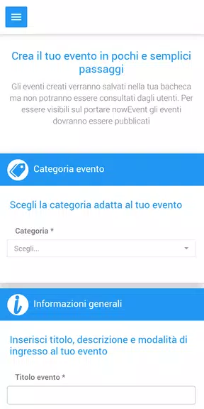 nowEvent - L’app a misura di evento स्क्रीनशॉट 3