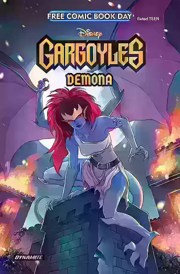Gargoyles Demona FCBD cover