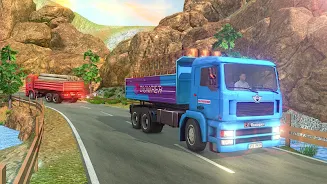 Offline Cargo Truck Games 3D Captura de pantalla 1