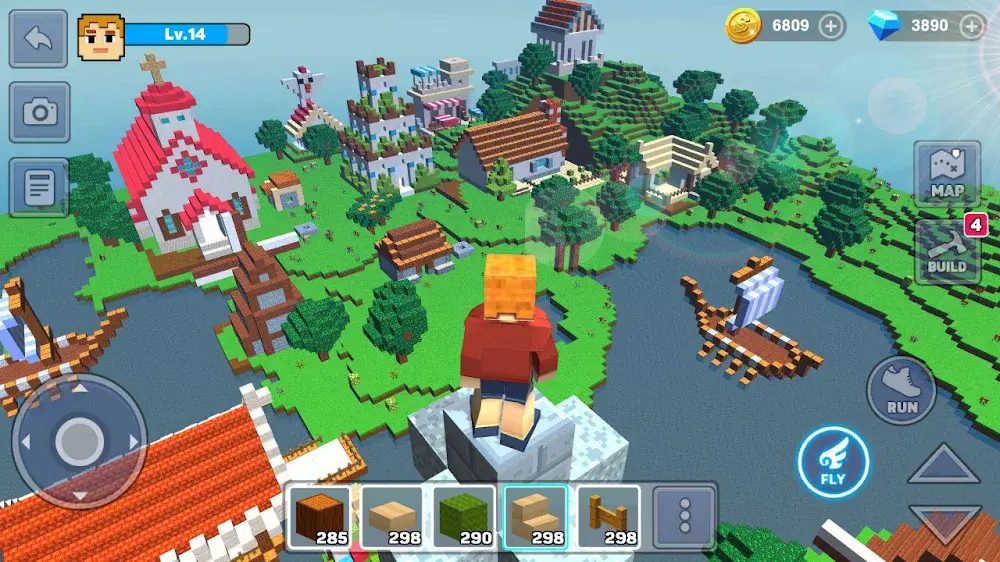 MiniCraft: Blocky Craft 2022 ဖန်သားပြင်ဓာတ်ပုံ 2