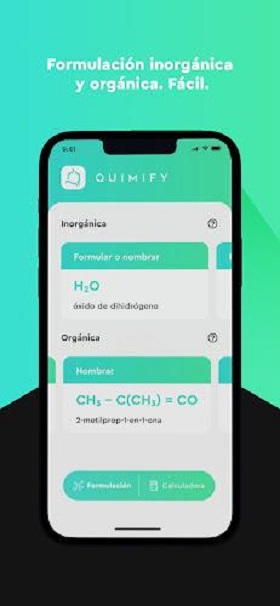 Quimify: Nomenclatura Química ဖန်သားပြင်ဓာတ်ပုံ 2