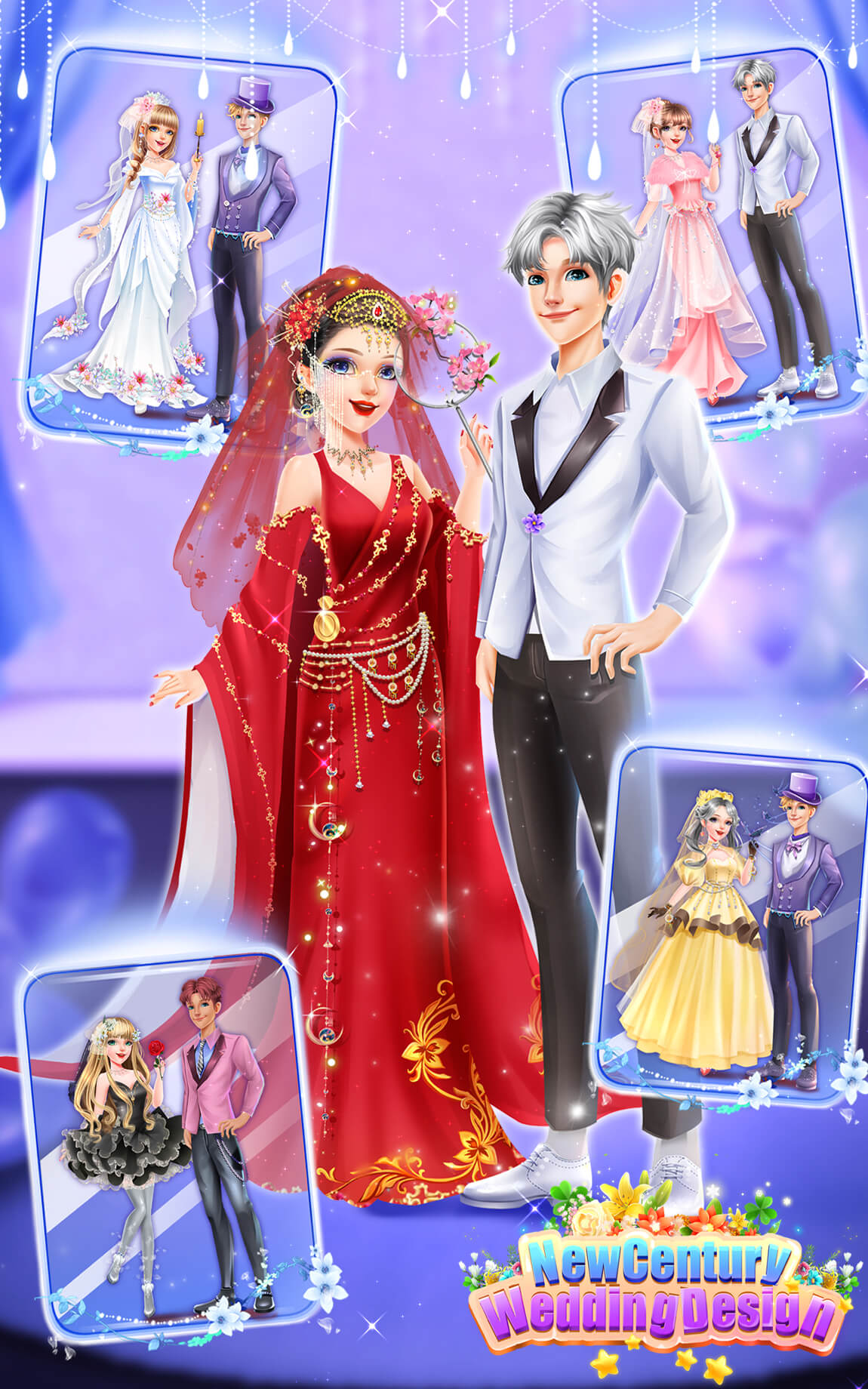 Century Wedding dressup Design Schermafbeelding 0