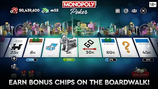 MONOPOLY Poker Schermafbeelding 1