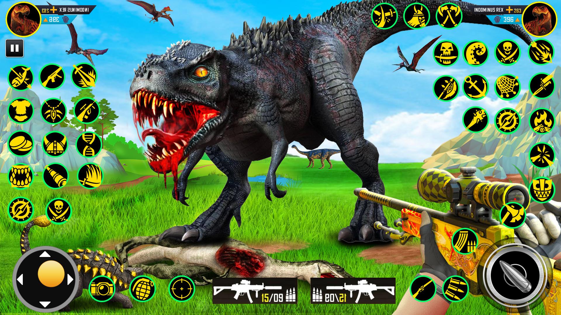 Wild Dinosaur Game Hunting Sim 螢幕截圖 1