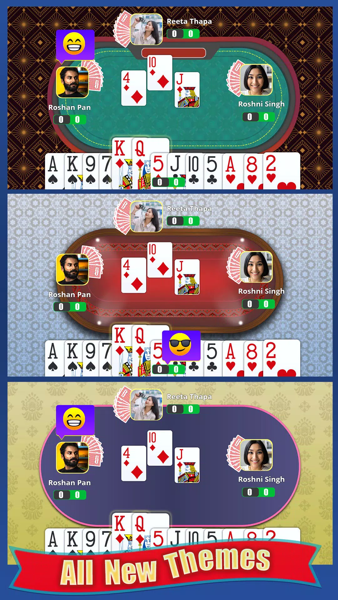 Call Break Online Card Game स्क्रीनशॉट 1