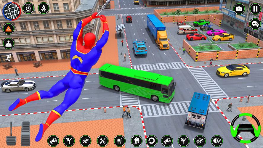 Spider Rope Hero 螢幕截圖 3
