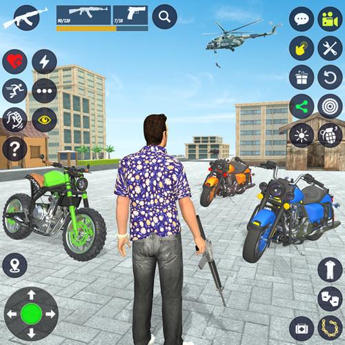 Gangster Bike: Real Race Game Captura de tela 0