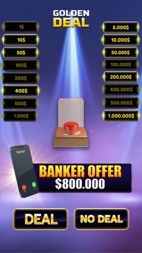 Million Golden Deal Game スクリーンショット 1