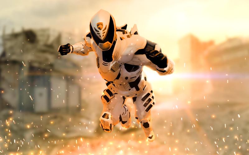 Hero Dino Robot Warrior Battle Captura de pantalla 0