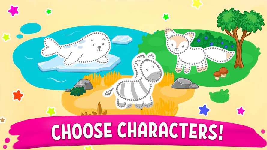 Coloring book Games for kids 2 Schermafbeelding 1