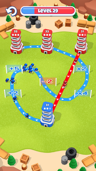 Tower War - Tactical Conquest Mod স্ক্রিনশট 0