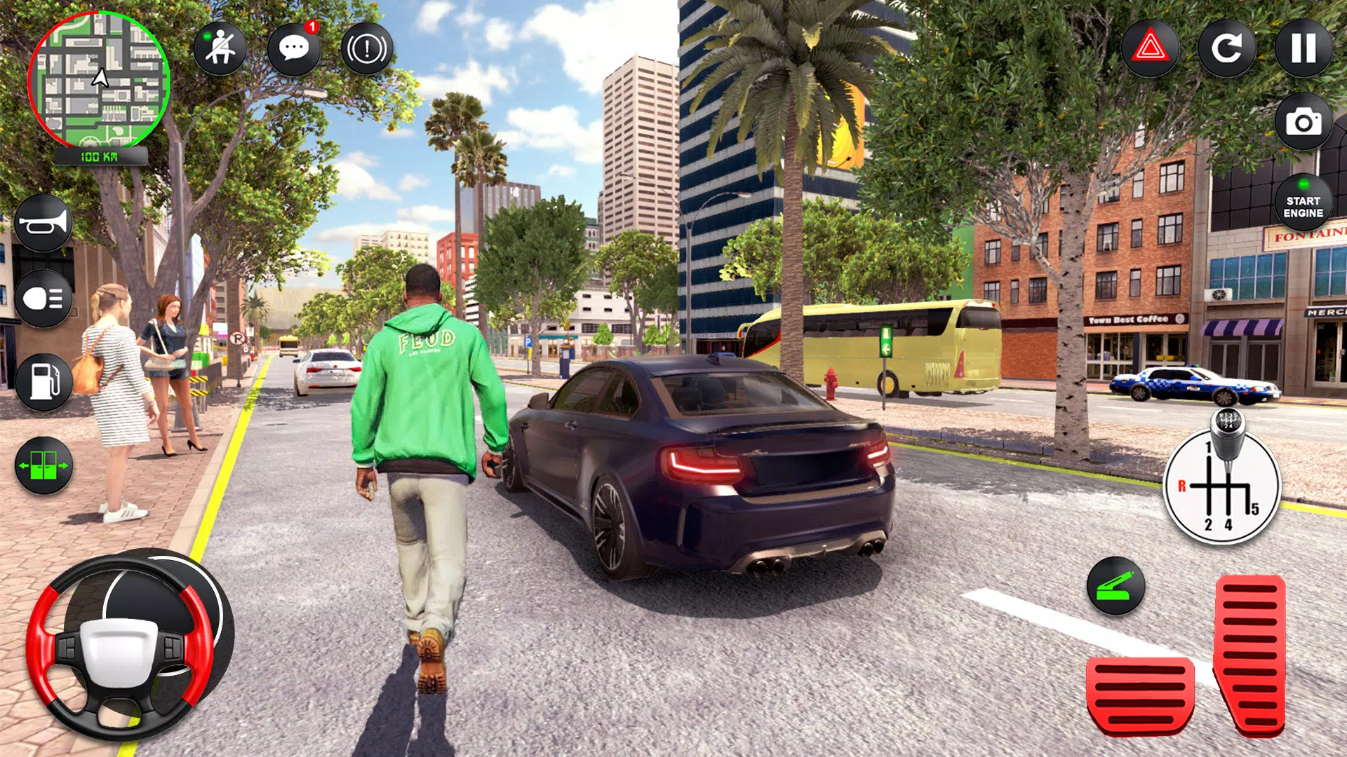 BMW Car Games Simulator 3D 螢幕截圖 1