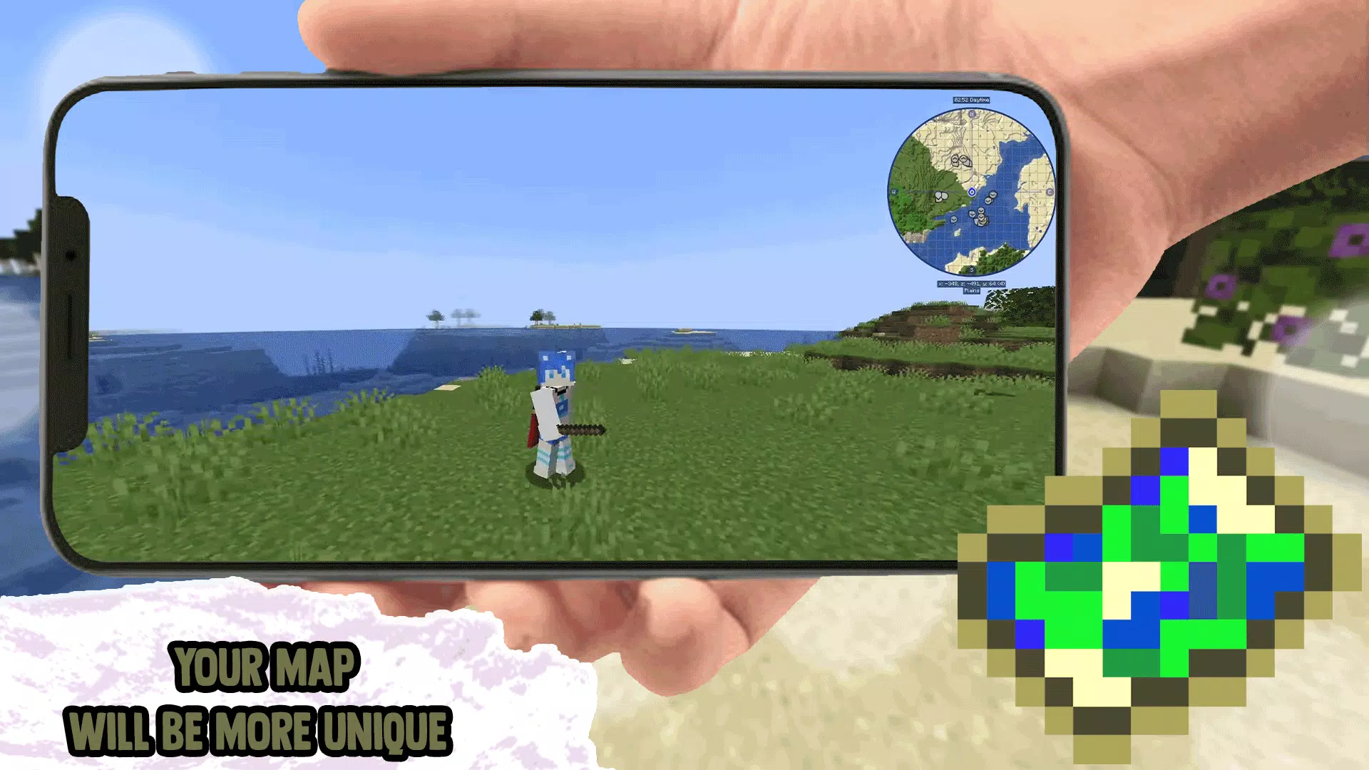 Minimap Mod Addons for MCPE Ekran Görüntüsü 2