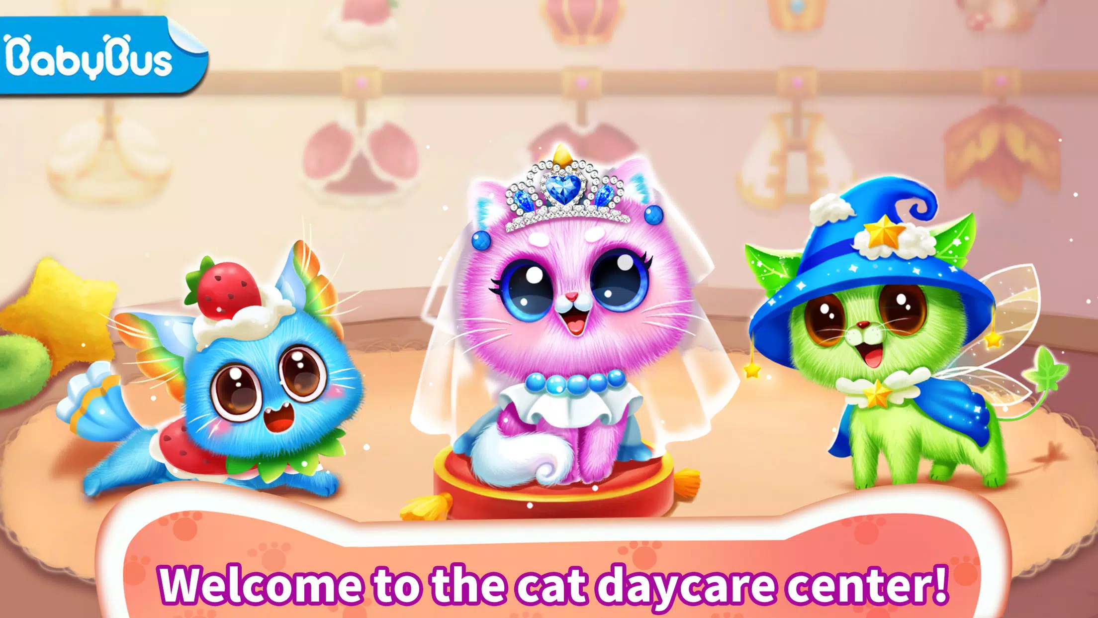 Little Panda: Baby Cat Daycare स्क्रीनशॉट 0