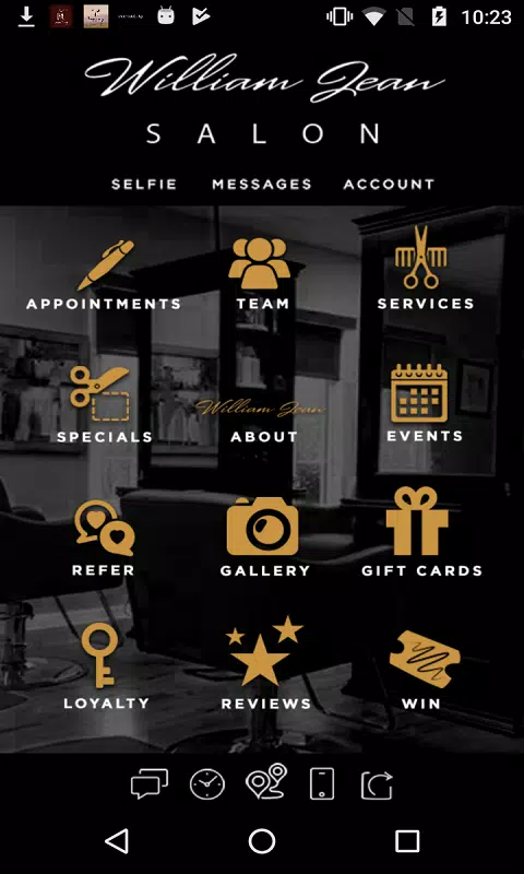 William Jean Salon Screenshot 1