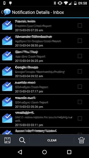 Notification History ภาพหน้าจอ 1