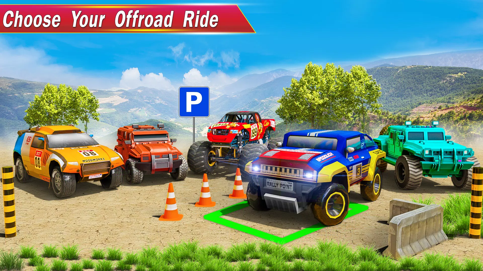 Off The Road-Hill Driving Game应用截图第3张