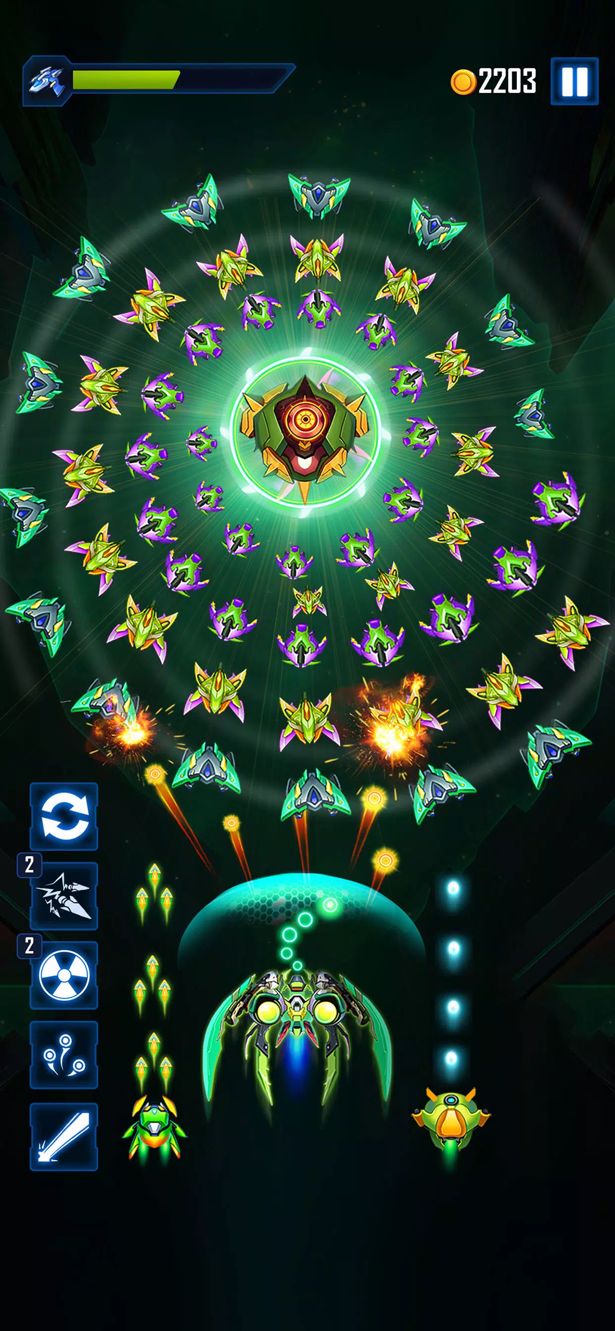 WindWings: Space Shooter Capture d'écran 1