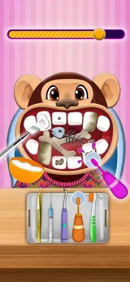 Hippo’s Doctor : Dentist Games Скриншот 1