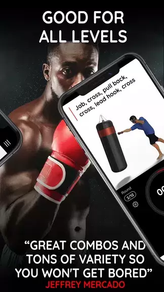 Boxing Training & Workout App ဖန်သားပြင်ဓာတ်ပုံ 2