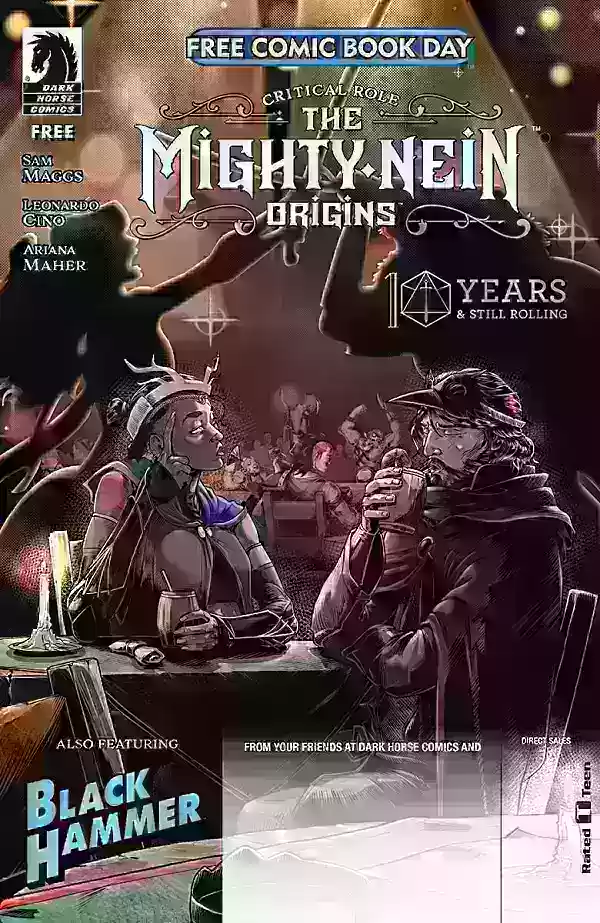 Critical Role Black Hammer FCBD cover