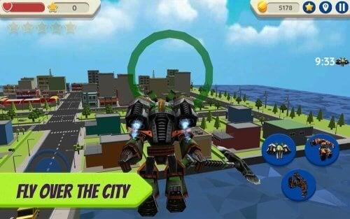 Robot Hero: City Simulator 3D 螢幕截圖 3