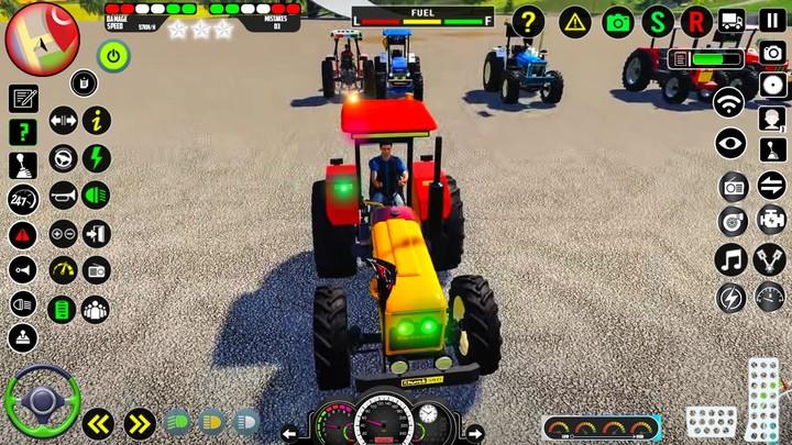 Real Farm Indian Tractor Game Captura de tela 3