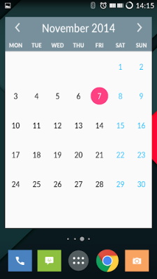 Month Calendar Widget by BiHSnow 螢幕截圖 0