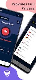 Privacy VPN - No Log VPN Proxy 스크린샷 1