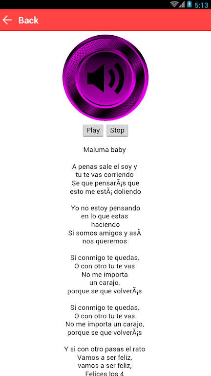 Felices Los 4 Maluma Musica Lyrics 스크린샷 1