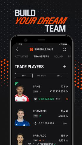 Kickbase - Fantasy Soccer Ảnh chụp màn hình 1